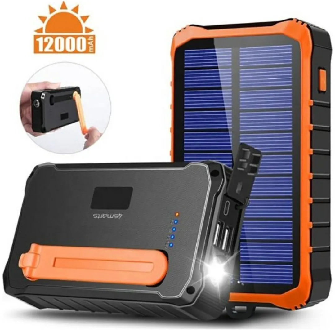 4Smarts Solar Powerbank 12000mAh