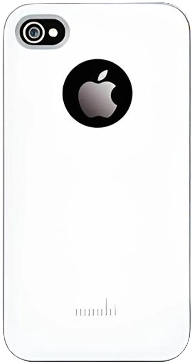 Moshi, Beschermhoesje Geschikt voor Apple iPhone 4/4S iGlaze, Wit