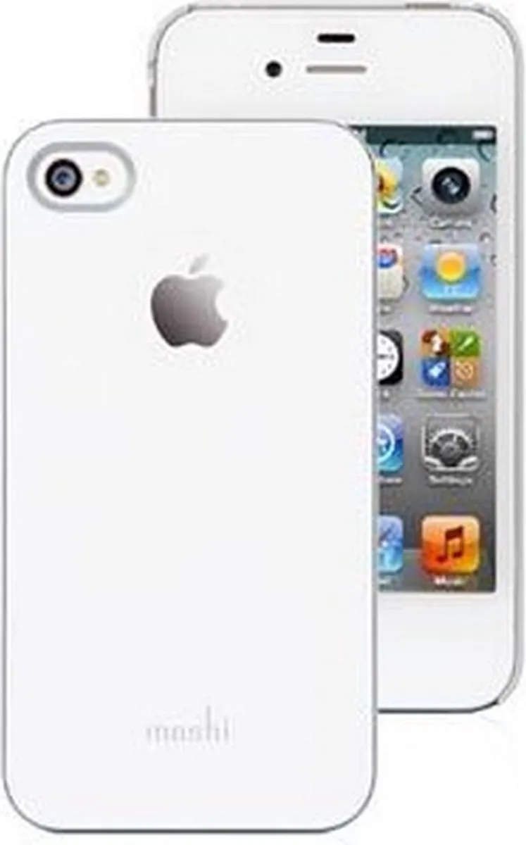 Moshi iGlaze Beschermhoesje iPhone 4/4S - Wit - MO-99MO036101 - afbeelding 6 van 6