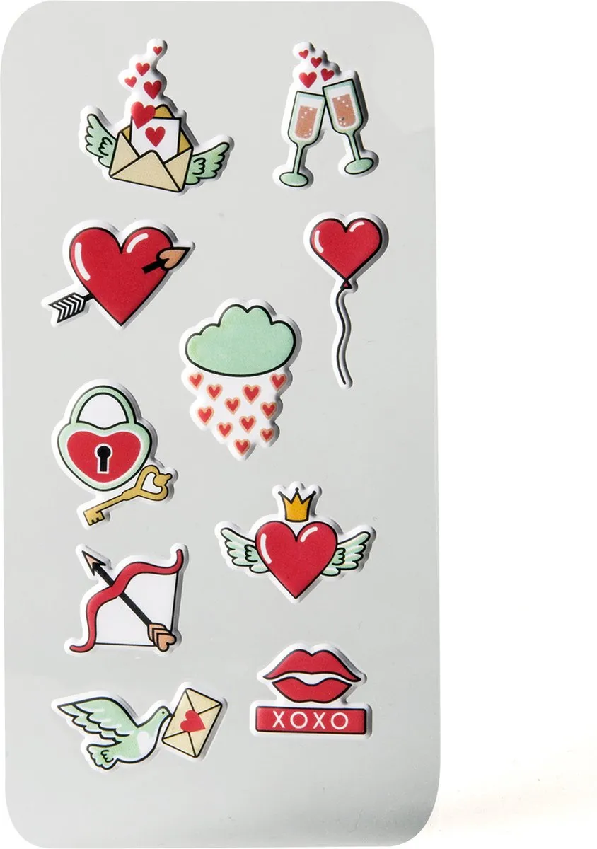 Celly 3D Stickers Liefde
