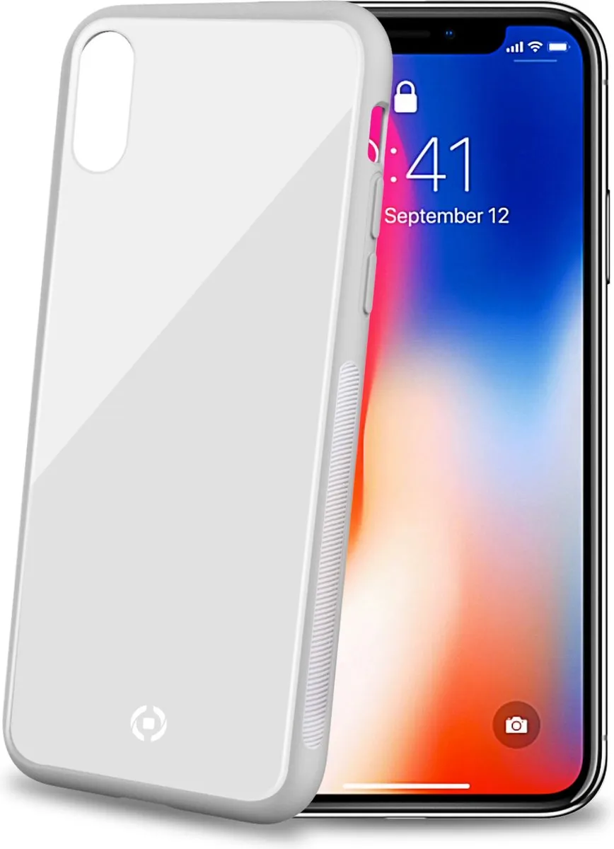Celly Diamond Telefoonhoes iPhone Xs/X