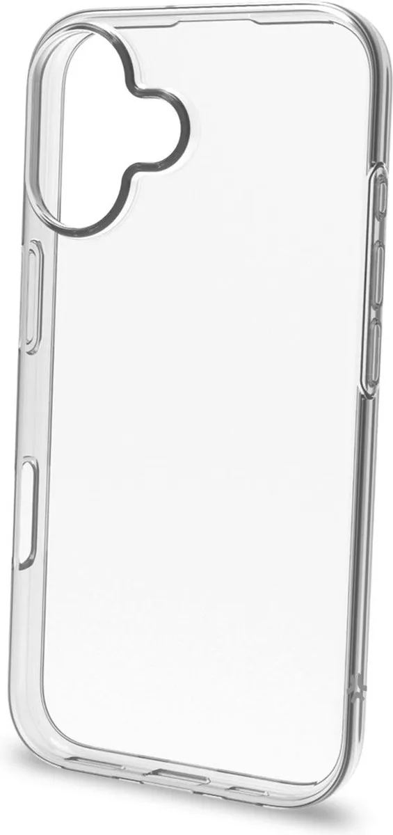 Celly GELSKIN1078 iPhone 16 Hoes - Transparant