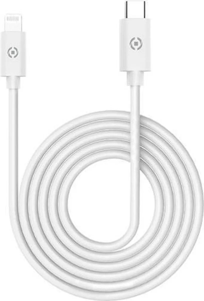 Celly USB-C naar Lightning Kabel 60W 1m