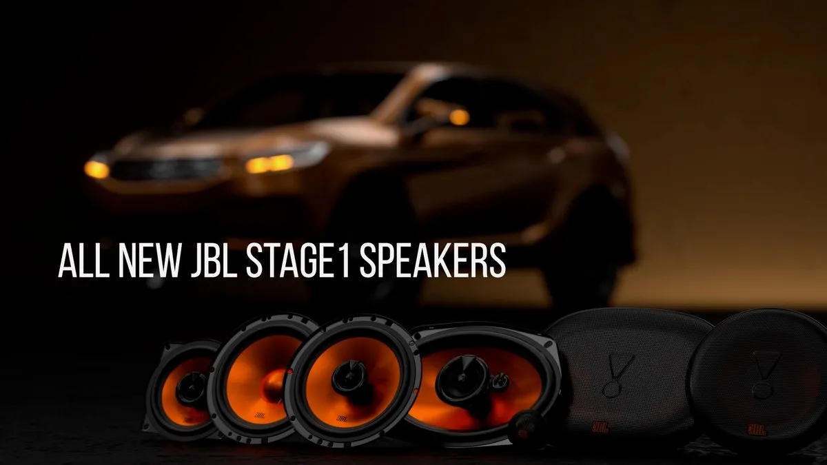 JBL Stage1 Gen2 62 Autospeakers - 400W - 2-delig - Oranje