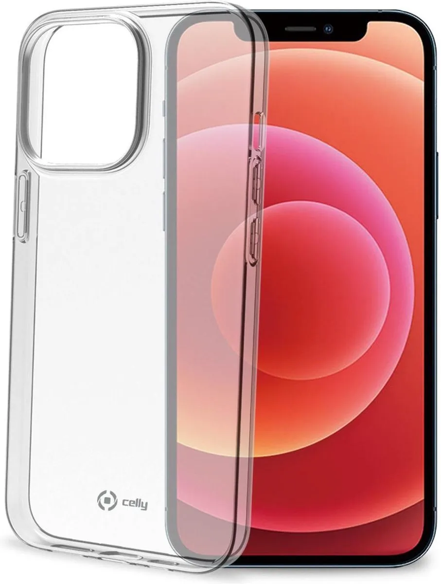 Celly Gelskin Siliconen Hoesje iPhone 13 Pro - Transparant - MPN 8021735190264
