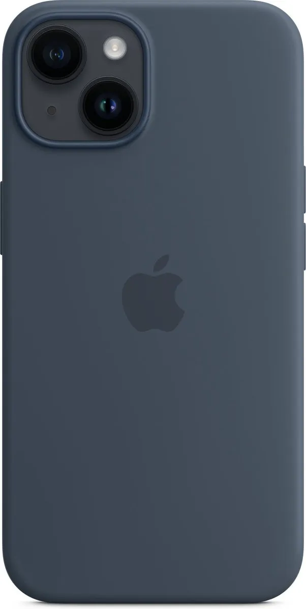 Apple Siliconenhoesje MW5T3ZM/A iPhone 14 - Stormblauw