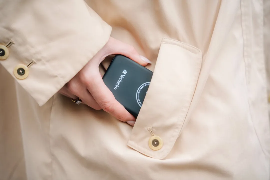Verbatim Charge 'n' Go Magnetic Powerbank 5000mAh - 15W - Zwart