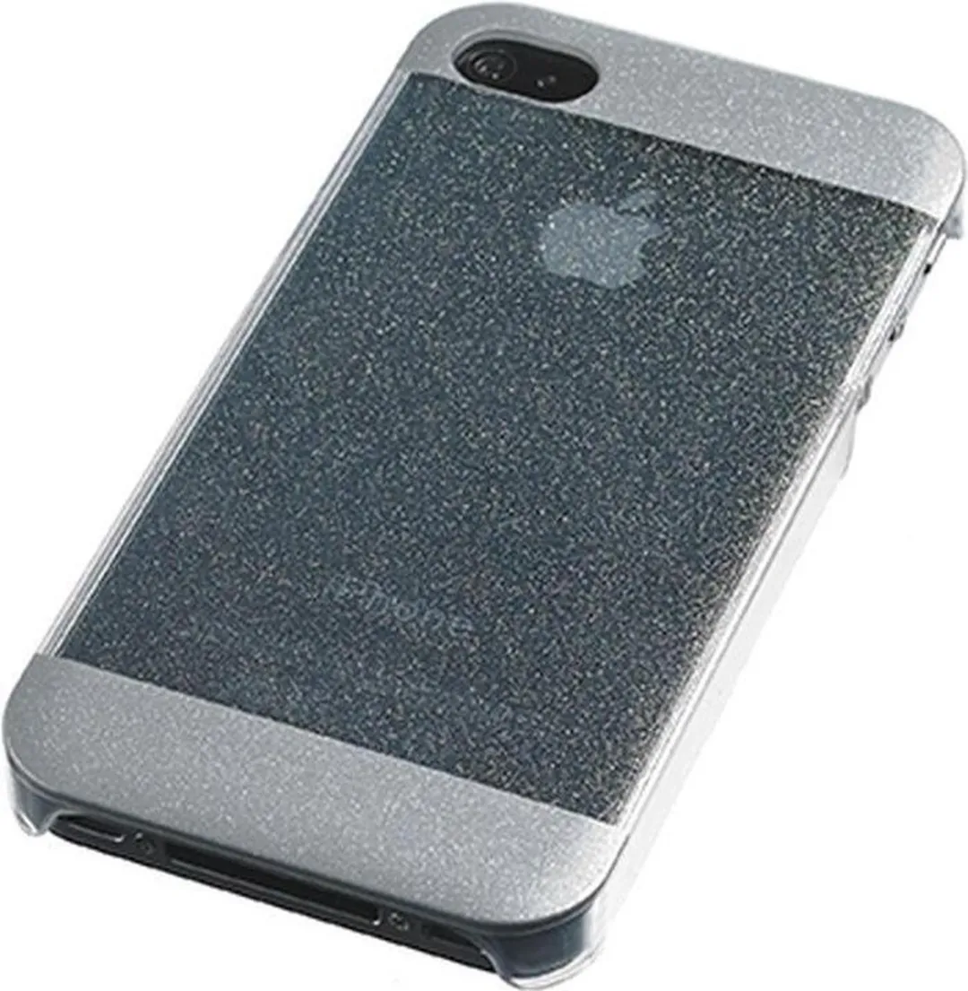 Celly GLAMme iPhone 4/4S Cover - Glitter - Wit