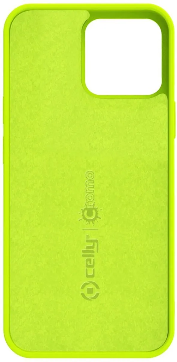Celly Cromo Back Cover iPhone 13 - Geel - CROMO1007YLF
