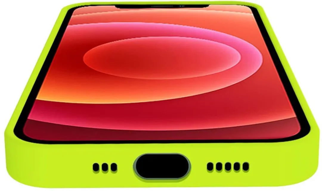 Celly Cromo Back Cover iPhone 13 - Geel - CROMO1007YLF