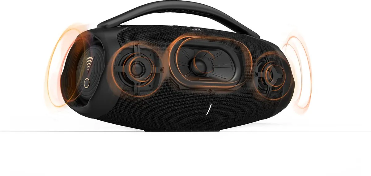 JBL Boombox 3 Wi-Fi Speaker - 80W - Zwart