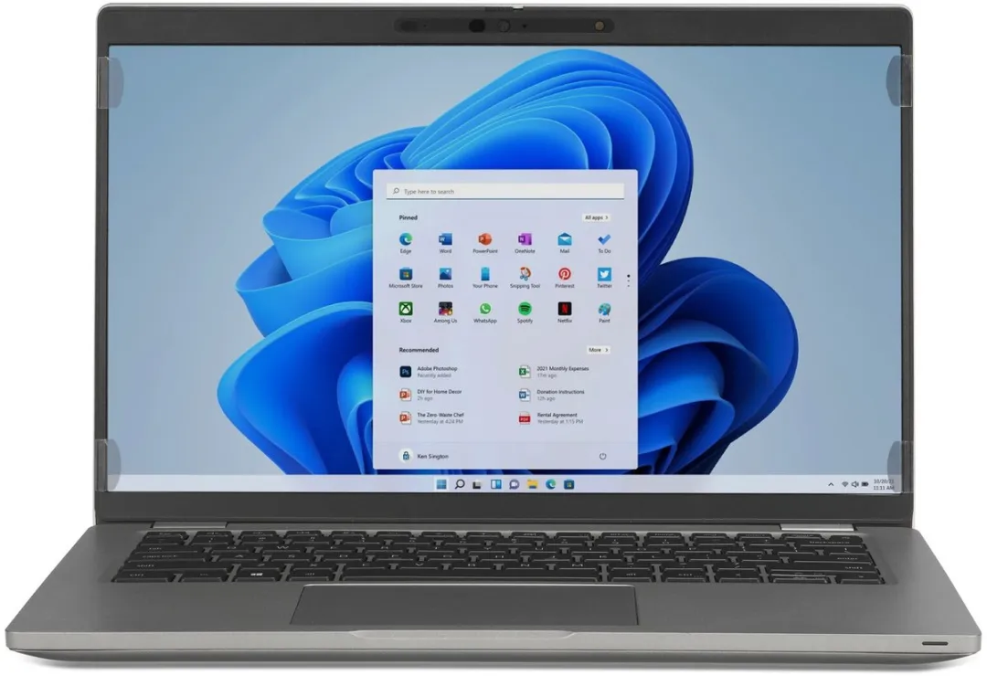 Kensington 626458 Laptop Privacyfilter 13,3" - Zwart