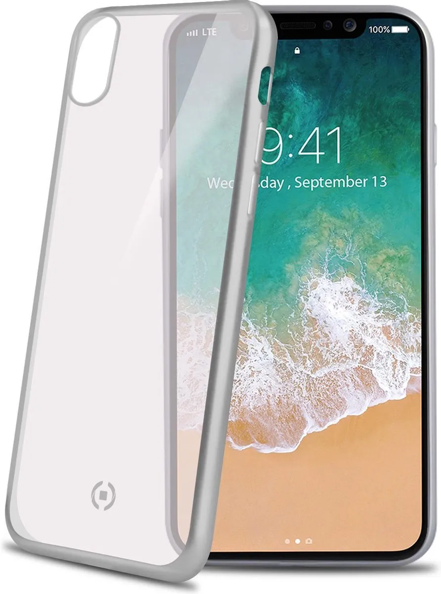 Celly Laser Matt Beschermhoes iPhone X/Xs