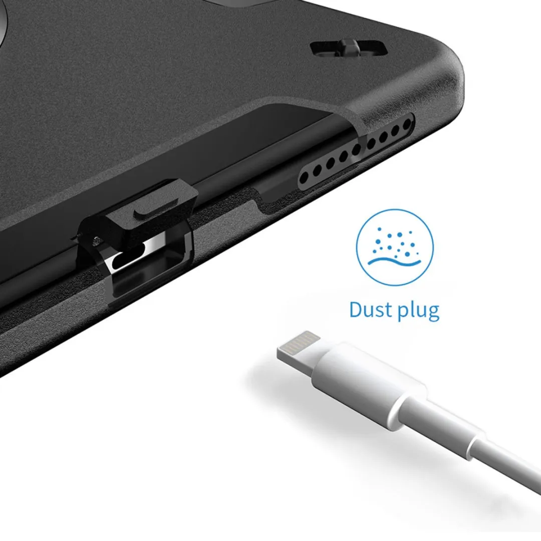 4Smarts Rugged Grip iPad Pro 12.9 Hoes - Zwart
