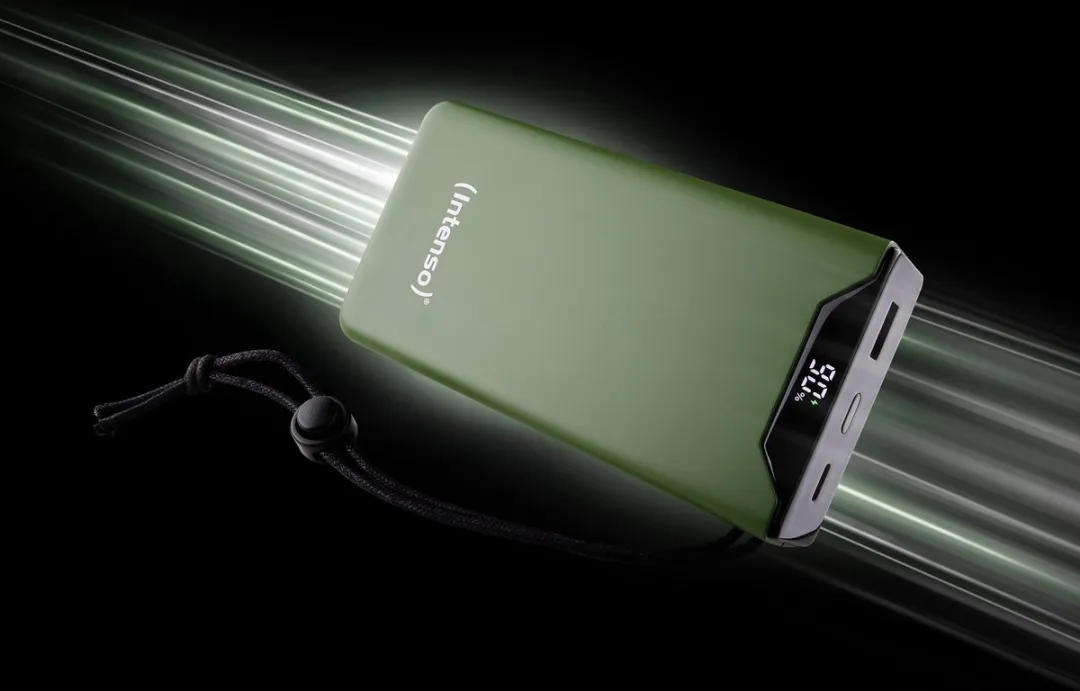 Intenso F20000 Powerbank 20.000mAh - 2x USB - PD/QC 3.0 - Groen