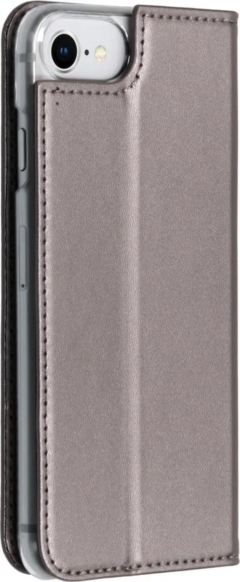 Celly Air Case Book Hoesje iPhone 7/8/SE - Zilver