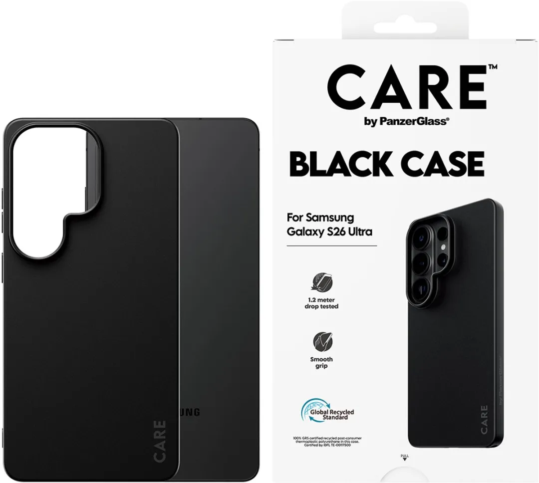PanzerGlass TPU Hoes Samsung Galaxy S26 Ultra - CR75719 - Zwart