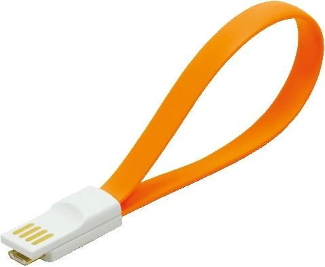 Logilink USB 2.0 A Male naar Micro Male Kabel - 0.22m - Blauw