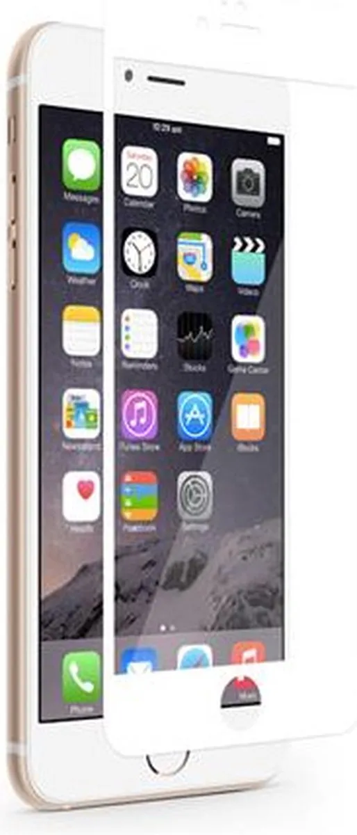 Moshi iVisor XT Screenprotector iPhone 6/6s Plus - Transparant/Wit