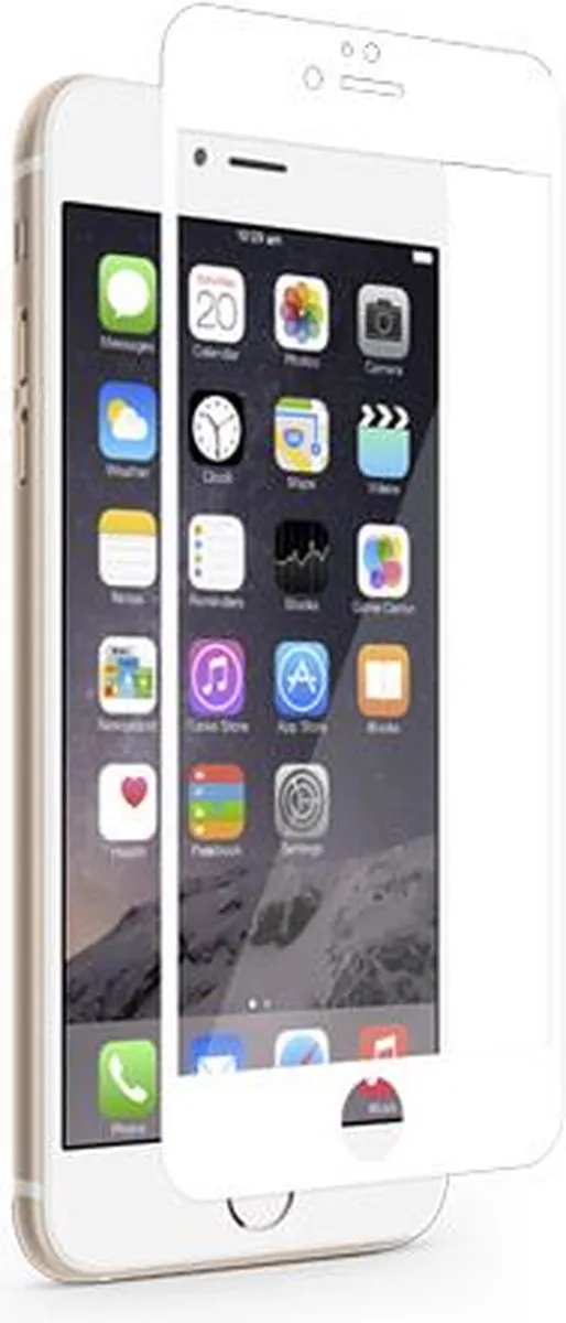 Moshi iVisor XT Screenprotector iPhone 6/6s Plus - Transparant/Wit