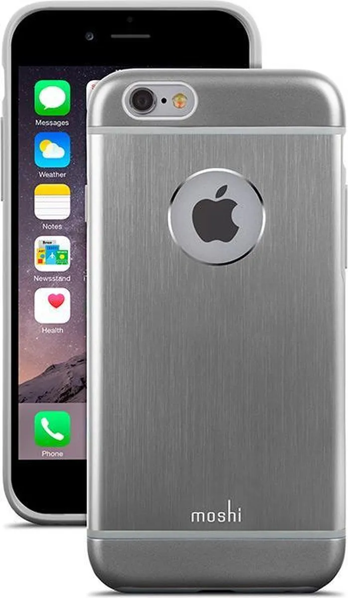 Moshi iGlaze Armour iPhone 6/6s Plus - Zilver