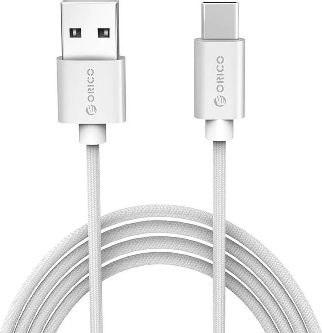 ORICO HTF-10-SV USB-C Laad- en Datakabel 2.4A