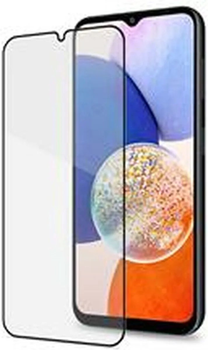 Celly Screen Protector Samsung Galaxy A14 5G - FULLGLASS1035BK - afbeelding 3 van 3