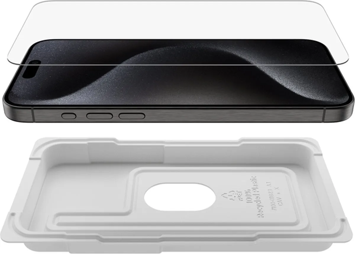Belkin UltraGlass 2 ScreenForce iPhone 15 Pro Max - 1 Stuk