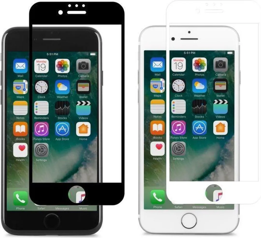 Moshi IonGlass Beschermfolie - iPhone 8/SE (2020/2022) - Transparant - afbeelding 5 van 5