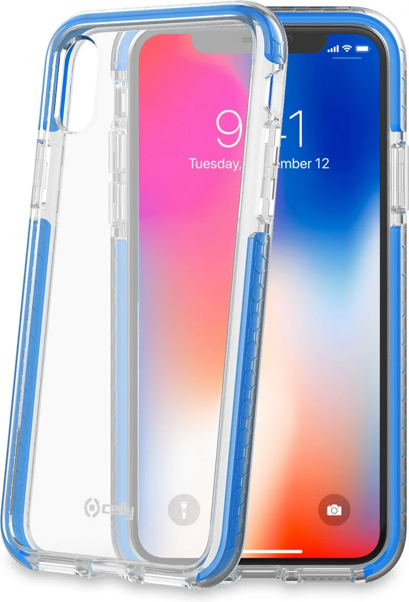 Celly HexaGon Back Cover iPhone X/XS HEXAGON900LB