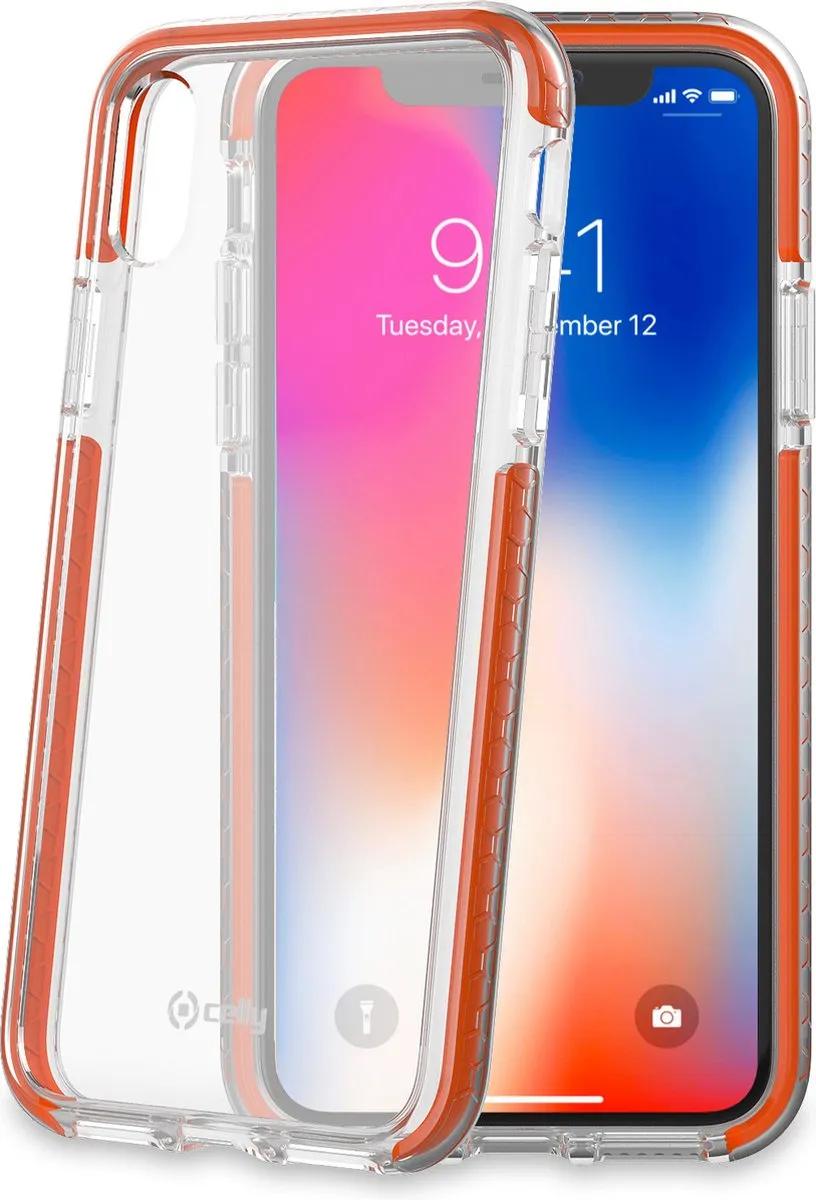Celly HexaGon Back Cover iPhone X/XS HEXAGON900OR