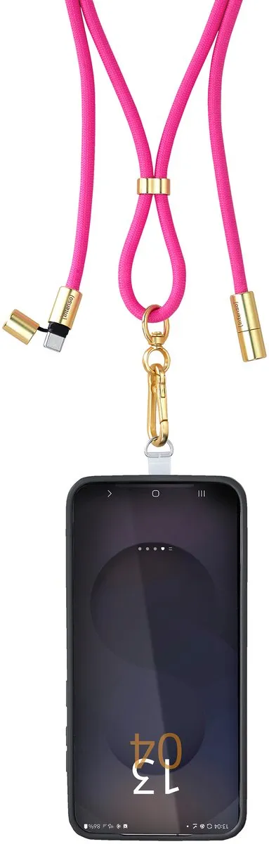 Intenso USB-C naar USB-C Opladerkabel 60W 1,65m - Roze