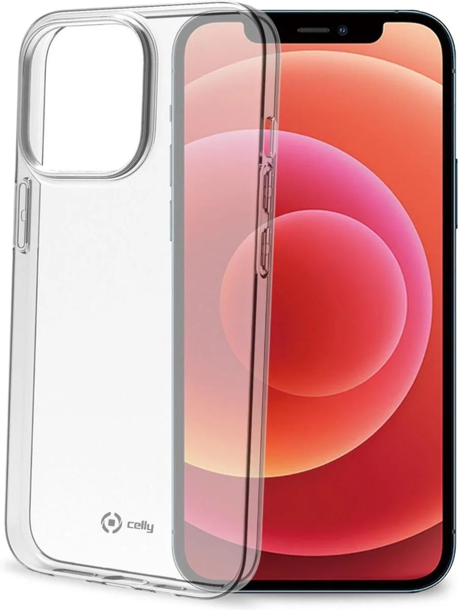 Celly Gelskin Siliconen Hoesje 8021735190271 - iPhone 13 Pro Max - Transparant