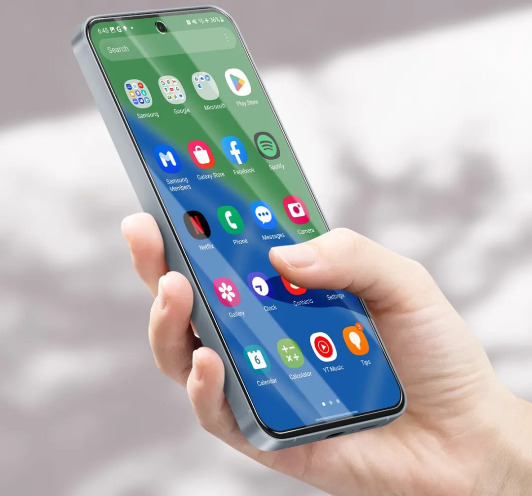 4Smarts PROT-4SMA-A556B Beschermfolie - Samsung Galaxy A55 - 9H Transparant
