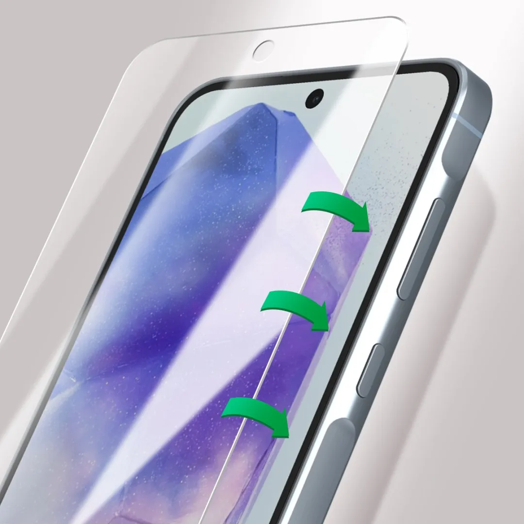 4Smarts PROT-4SMA-A556B Beschermfolie - Samsung Galaxy A55 - 9H Transparant
