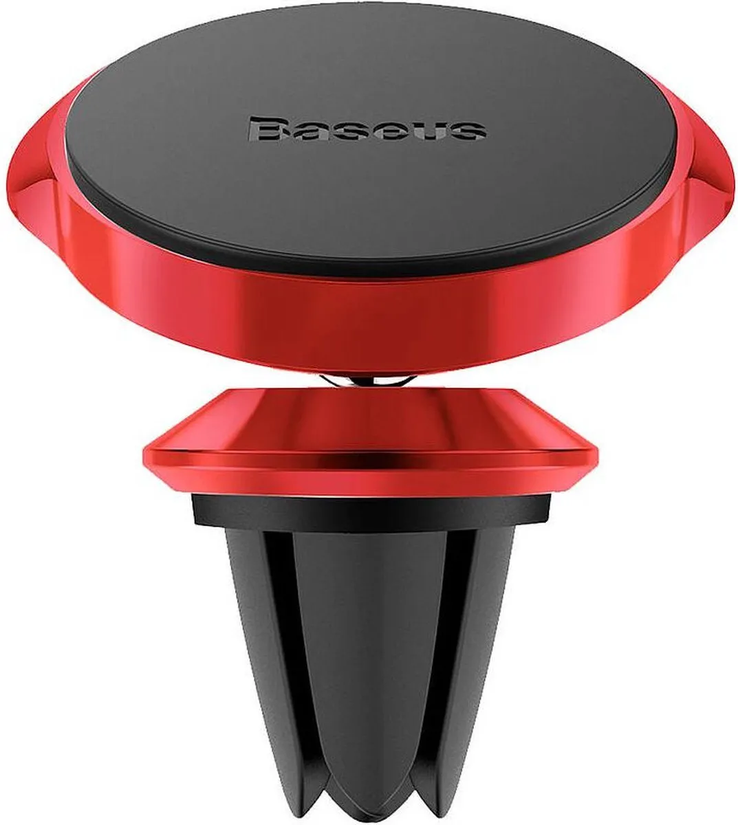 Baseus Magnetische Ventilatierooster Telefoonhouder Rood