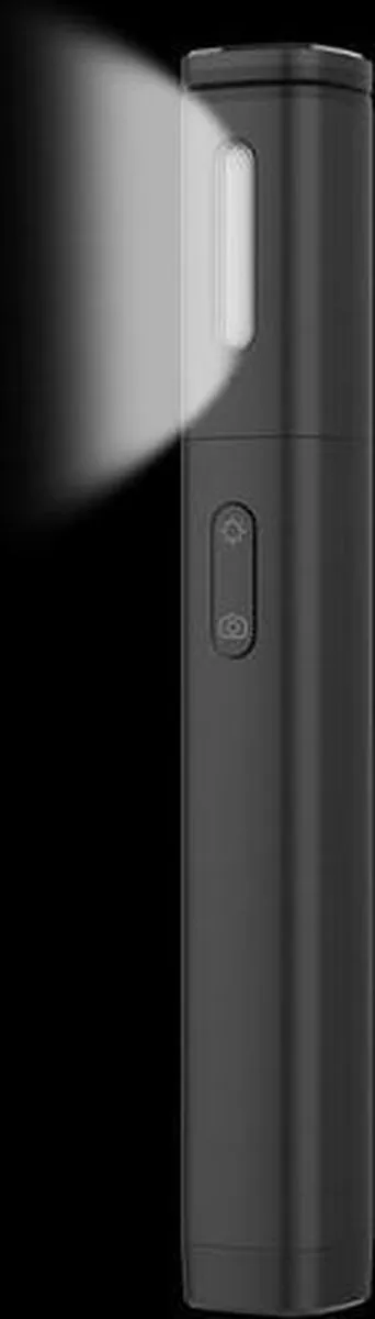 Celly CLICKFLASHPODBK Bluetooth Selfiestick - 45cm - Zwart