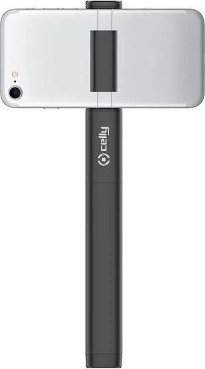 Celly CLICKFLASHPODBK Bluetooth Selfiestick - 45cm - Zwart