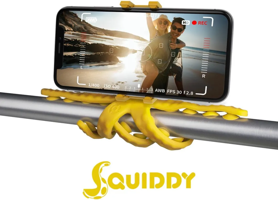 Celly Squiddy Flexible Holder 8021735741480 - Geel - afbeelding 6 van 6