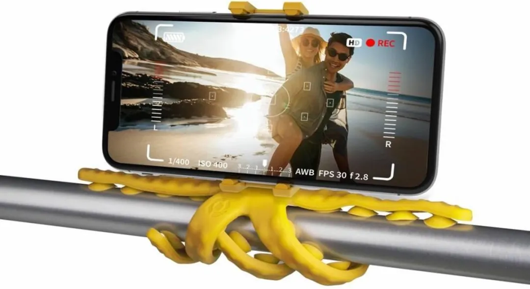 Celly Squiddy Flexible Holder 8021735741480 - Geel