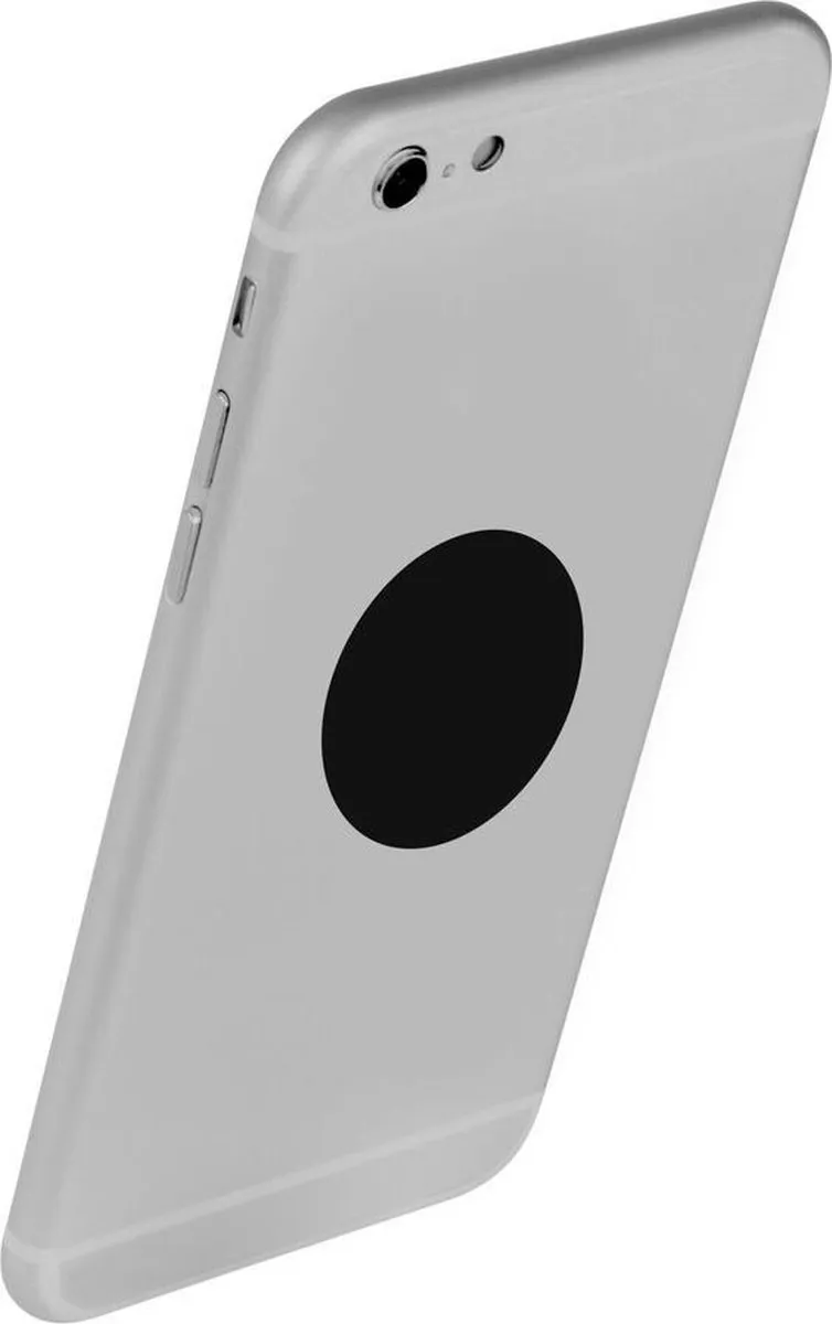 Lampa Magneto Plus Universele Telefoonhouder Auto - 6.5" - Silver/Zwart
