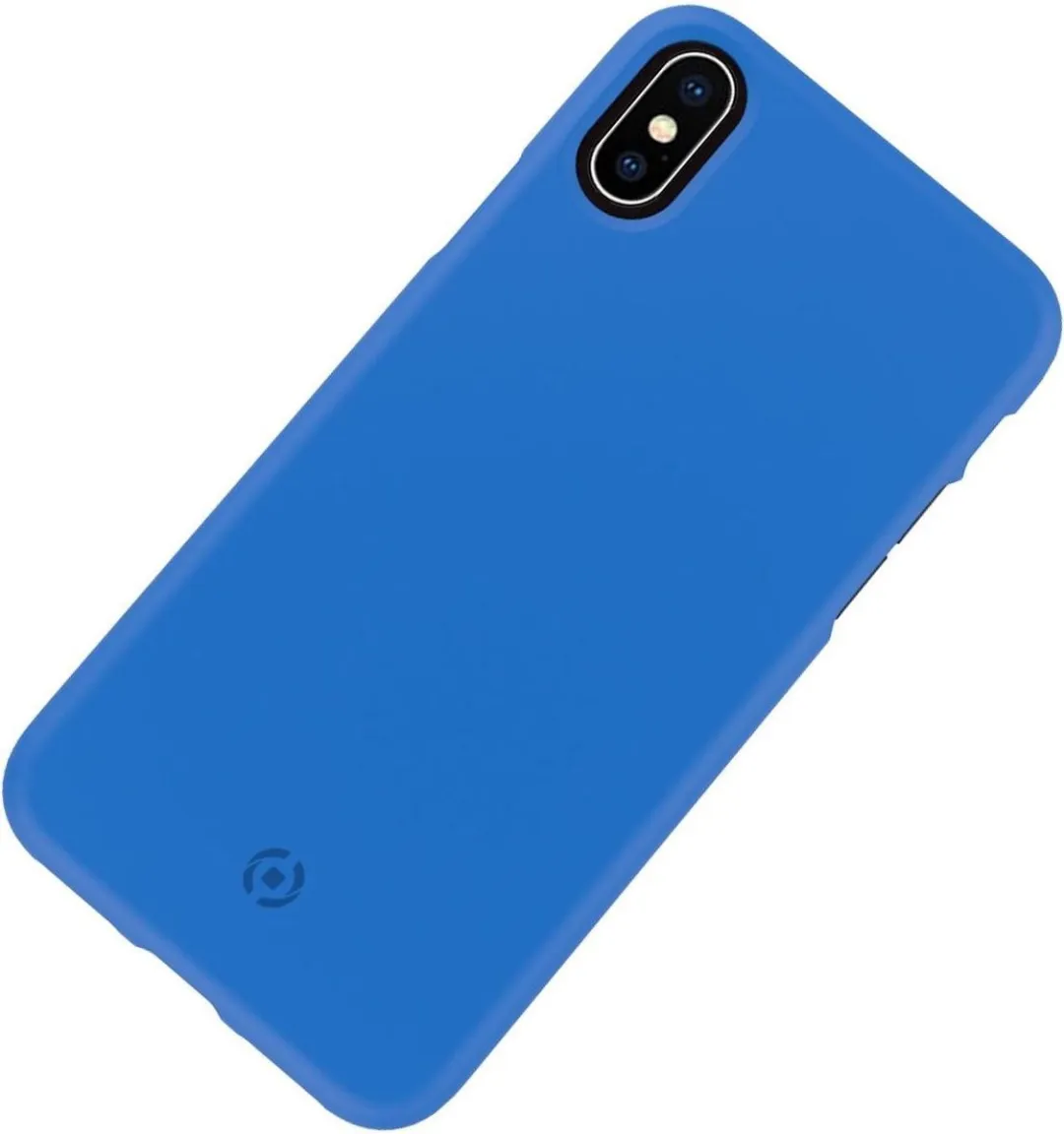 Celly Shock Back Cover iPhone X/Xs - Blauw