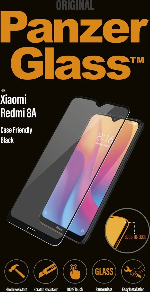 PanzerGlass PZ-8018 Screenprotector Xiaomi Redmi 8A