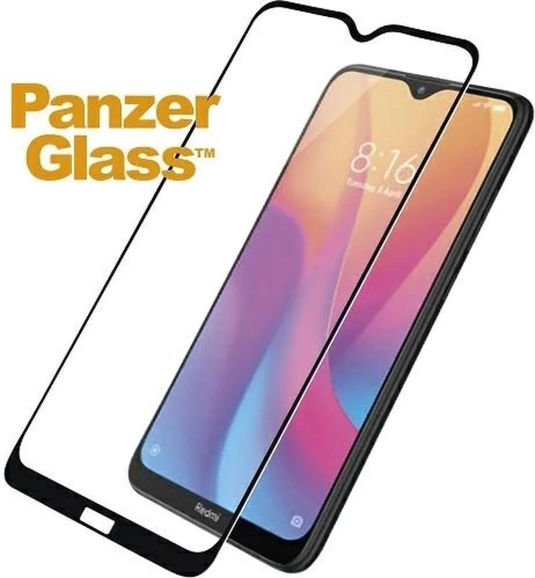 PanzerGlass PZ-8018 Screenprotector Xiaomi Redmi 8A - Zwart - afbeelding 2 van 6