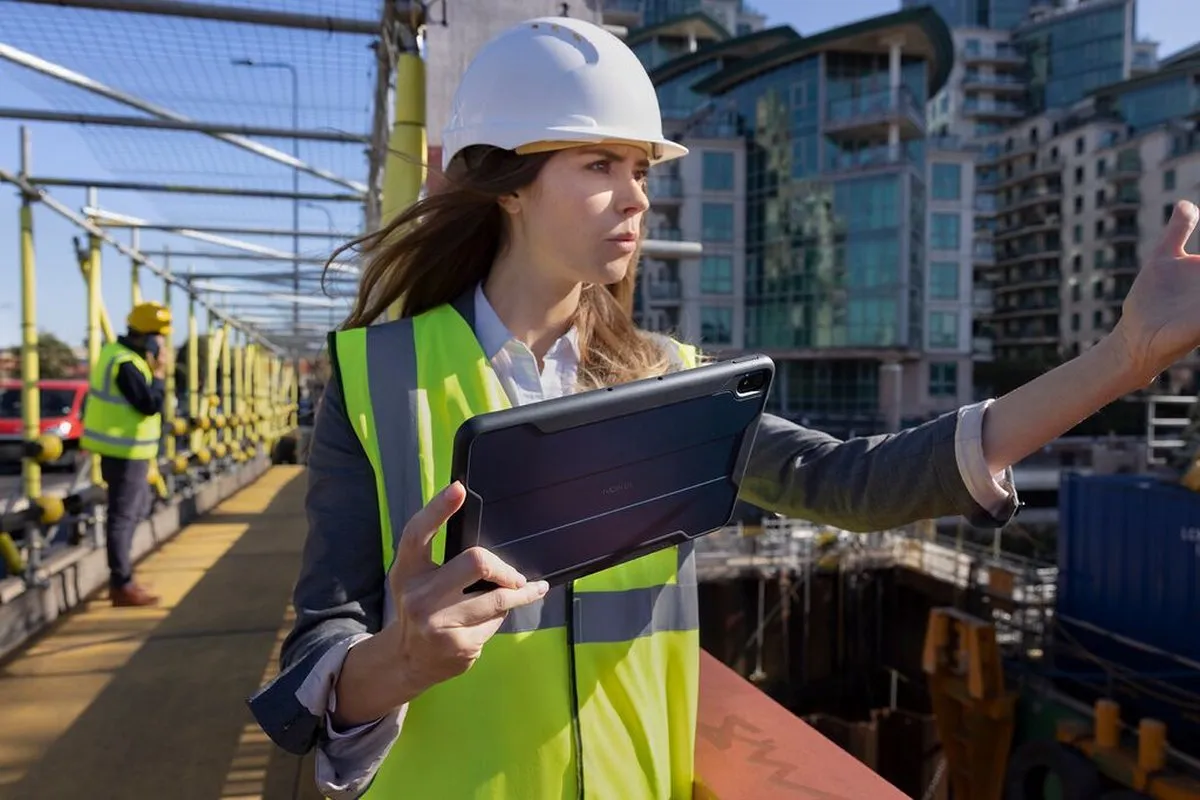 Nokia Rugged hoes voor Nokia T20 - Donkerblauw