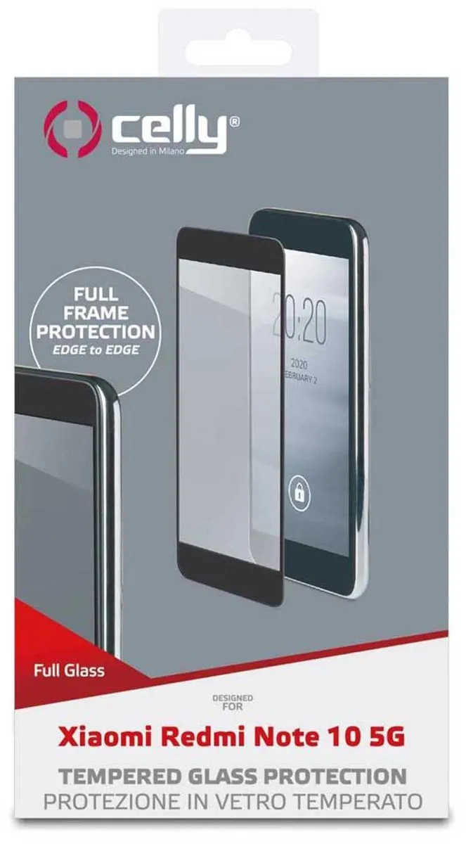 Celly Xiaomi Redmi Note 10 Schermbeschermer - Transparant