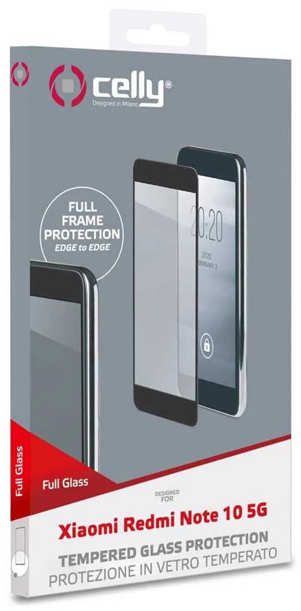 Celly Xiaomi Redmi Note 10 Schermbeschermer - Transparant