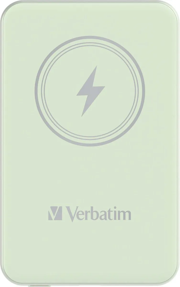 Verbatim Inductie Powerbank 15W 5000mAh - Groen