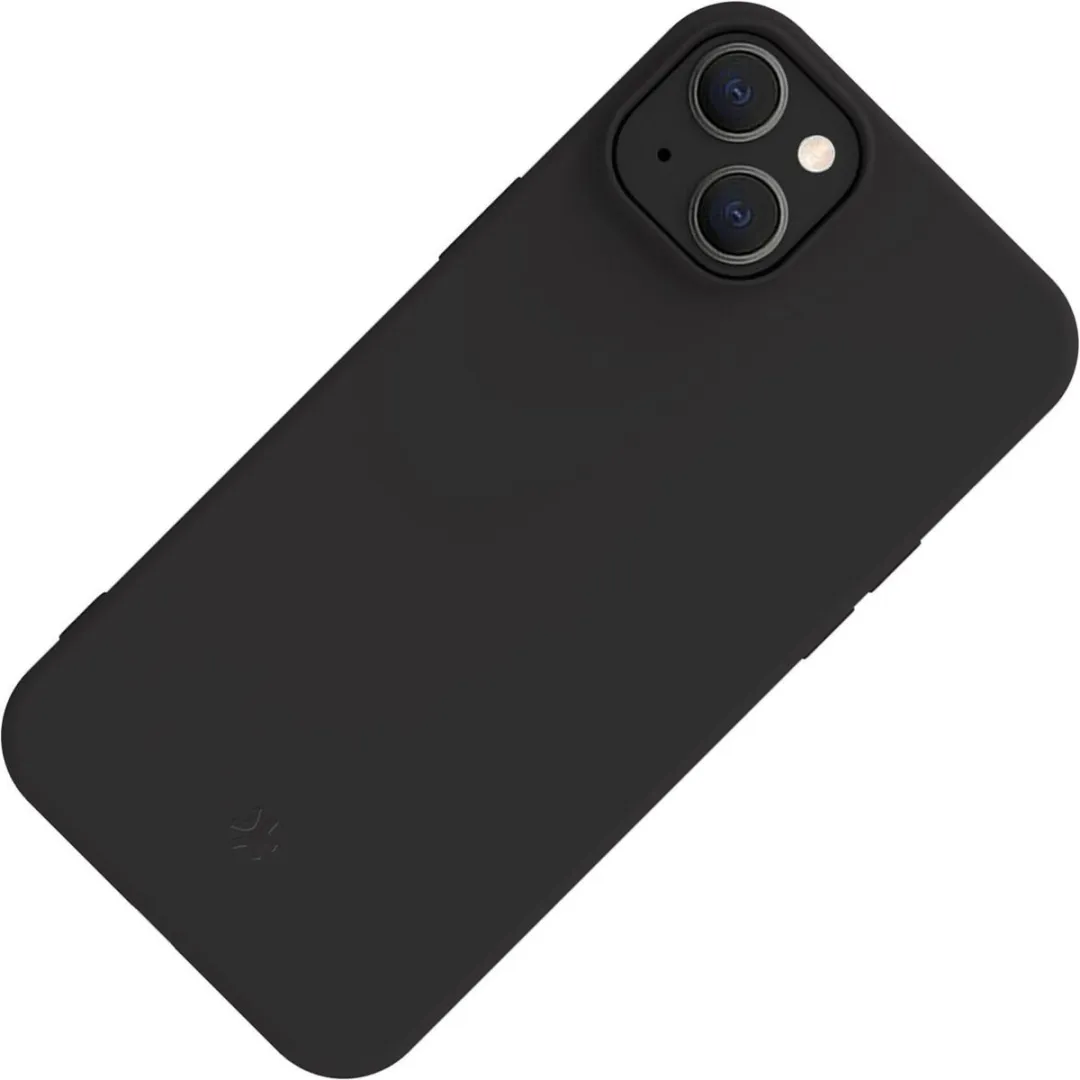 Celly Cromo Siliconen Hoesje iPhone 15 Plus - Zwart - MPN 8021735204954