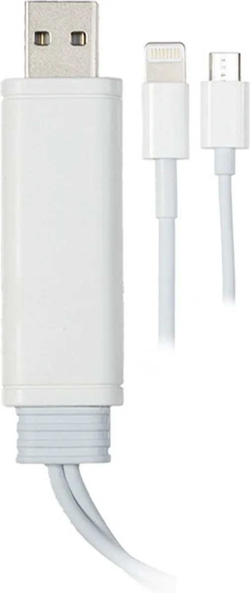 Deltaco EPZI IPLH-190 Universele Sync/Oplaadkabel
